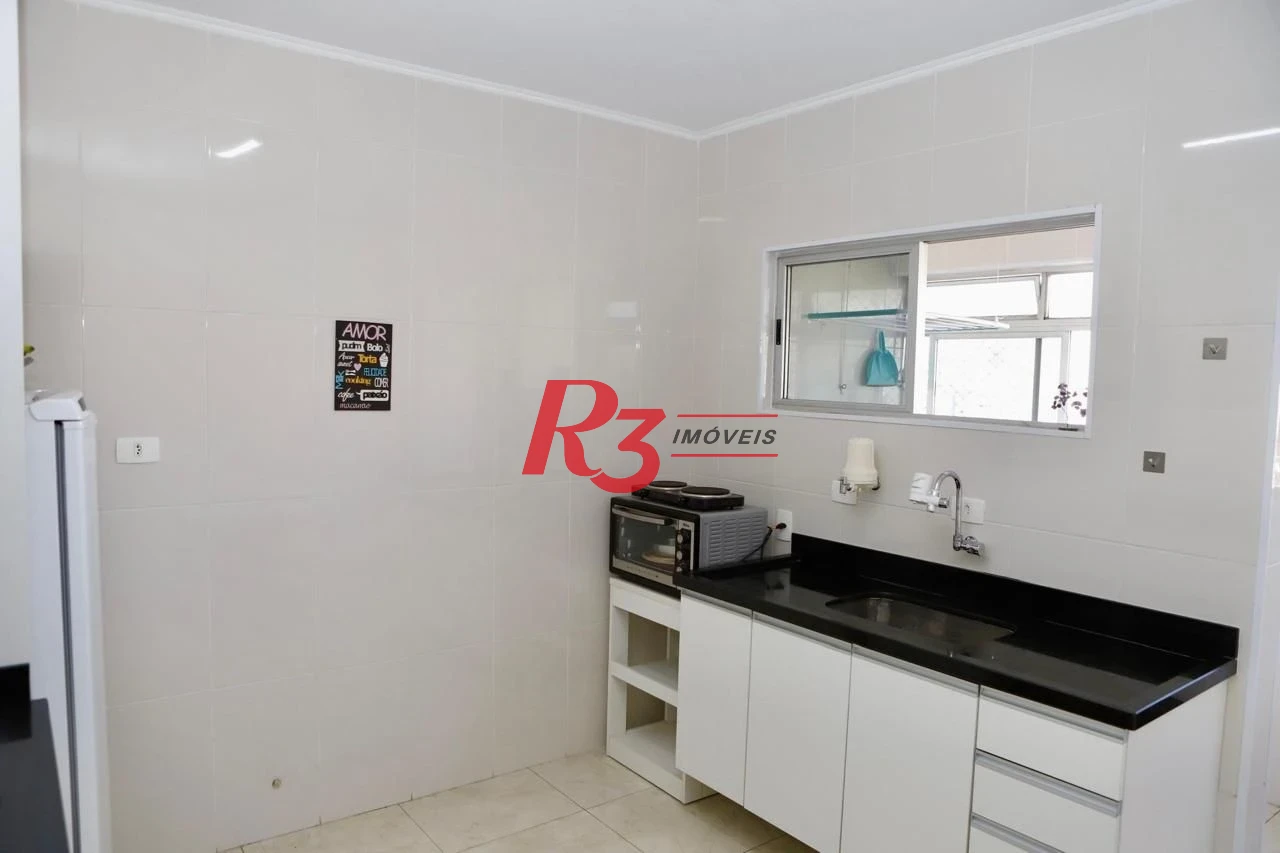 Apartamento com 2 dormitórios à venda, 62 m² por R$ 490.000,00 - Aparecida - Santos/SP