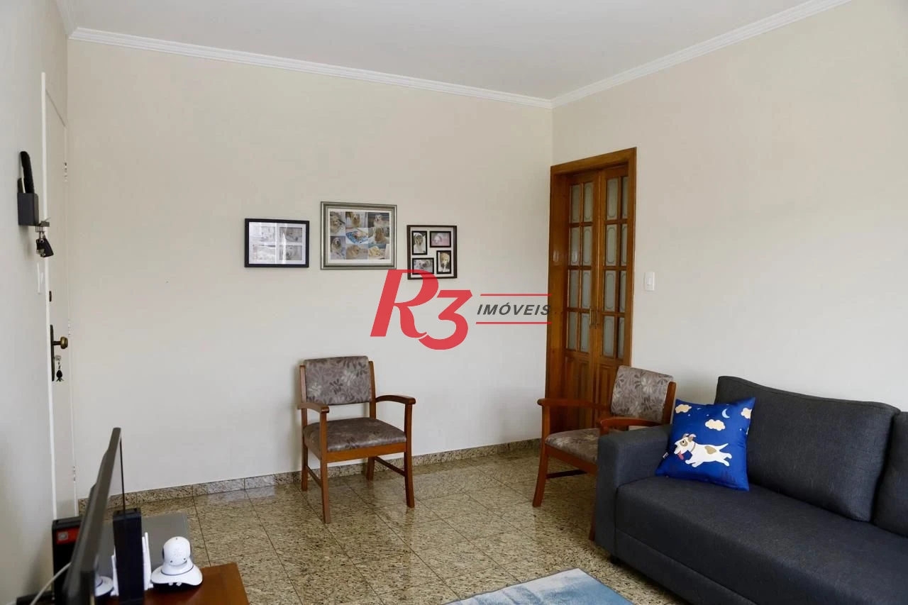 Apartamento com 2 dormitórios à venda, 62 m² por R$ 490.000,00 - Aparecida - Santos/SP