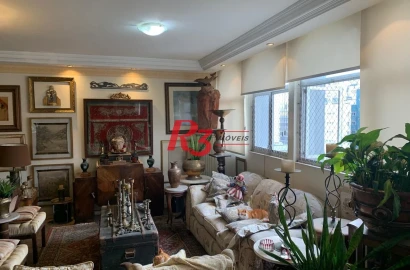 Apartamento à venda, 347 m² por R$ 1.950.000,00 - Boqueirão - Santos/SP