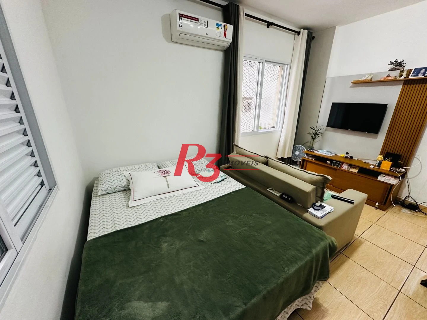 Apartamento à venda, 38 m² por R$ 300.000,00 - José Menino - Santos/SP