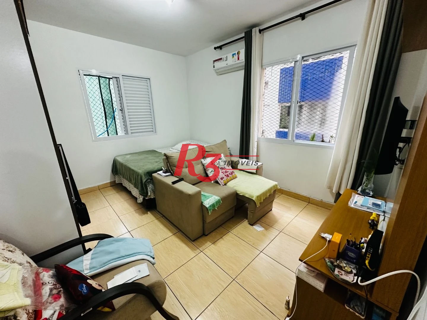 Apartamento à venda, 38 m² por R$ 300.000,00 - José Menino - Santos/SP