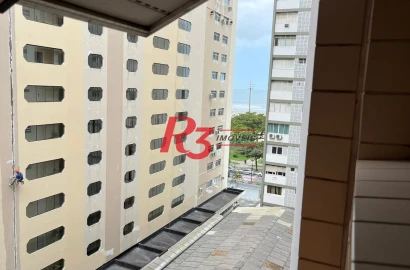 Apartamento com 2 dormitórios à venda, 75 m² por R$ 550.000,00 - Gonzaga - Santos/SP