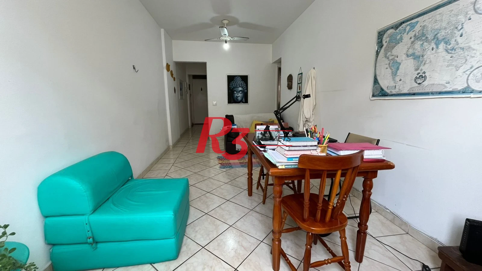 Apartamento com 2 dormitórios à venda, 75 m² por R$ 550.000,00 - Gonzaga - Santos/SP