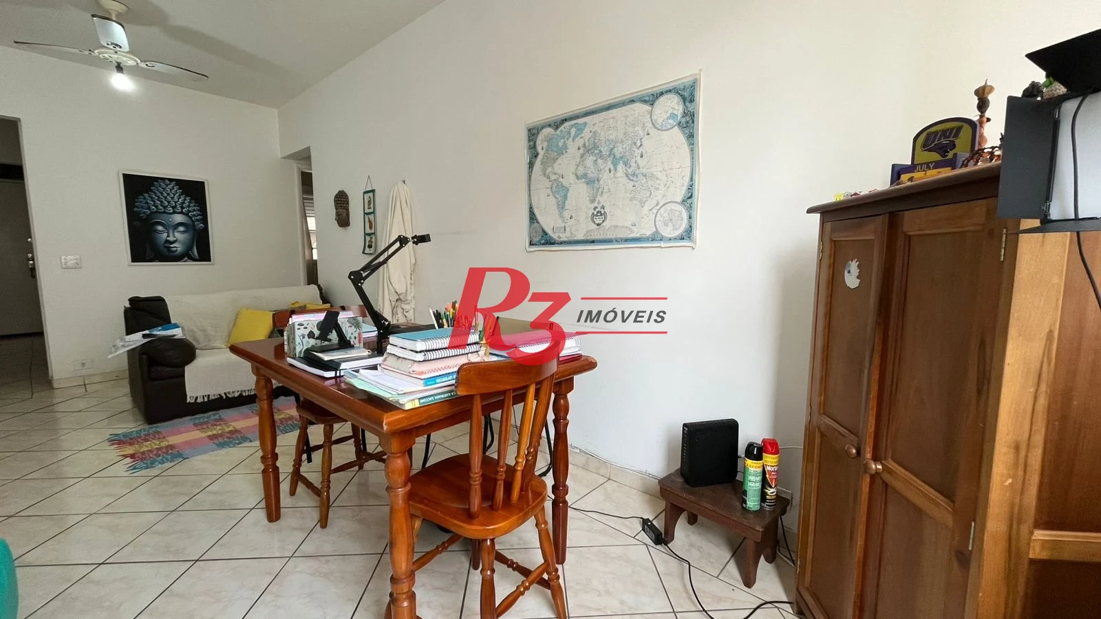 Apartamento com 2 dormitórios à venda, 75 m² por R$ 550.000,00 - Gonzaga - Santos/SP