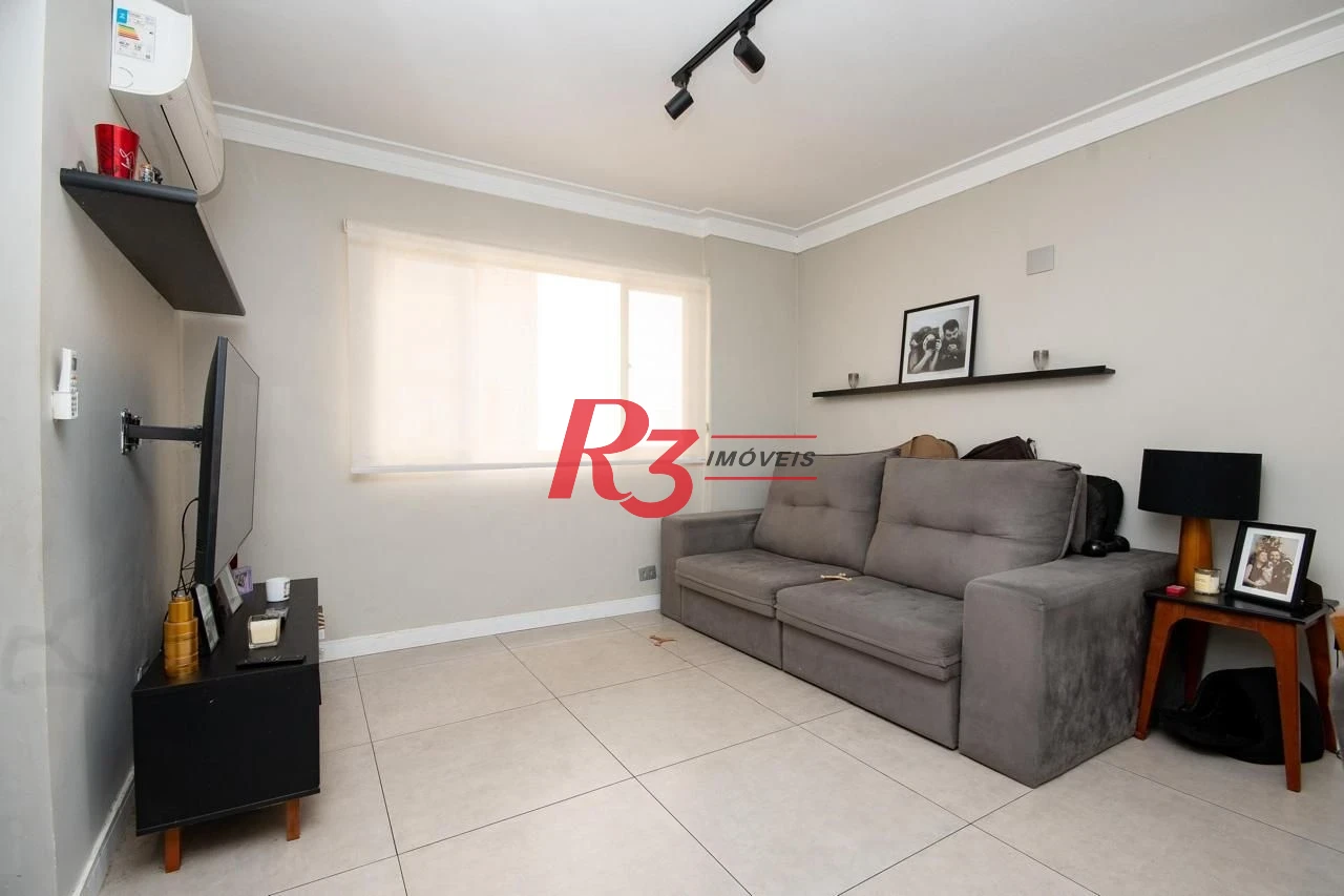 Apartamento com 2 dormitórios à venda, 94 m² por R$ 550.000,00 - Embaré - Santos/SP