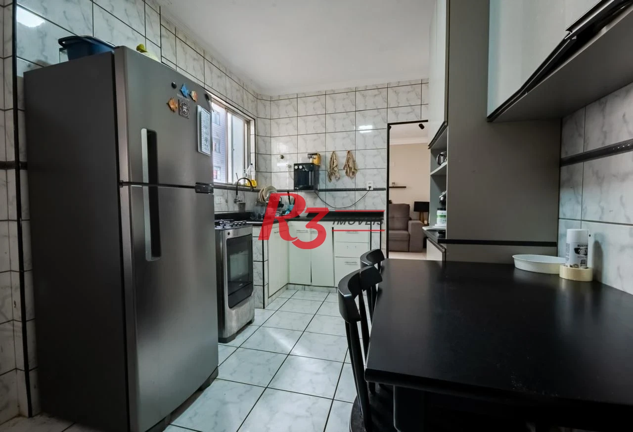 Apartamento com 2 dormitórios à venda, 94 m² por R$ 550.000,00 - Embaré - Santos/SP