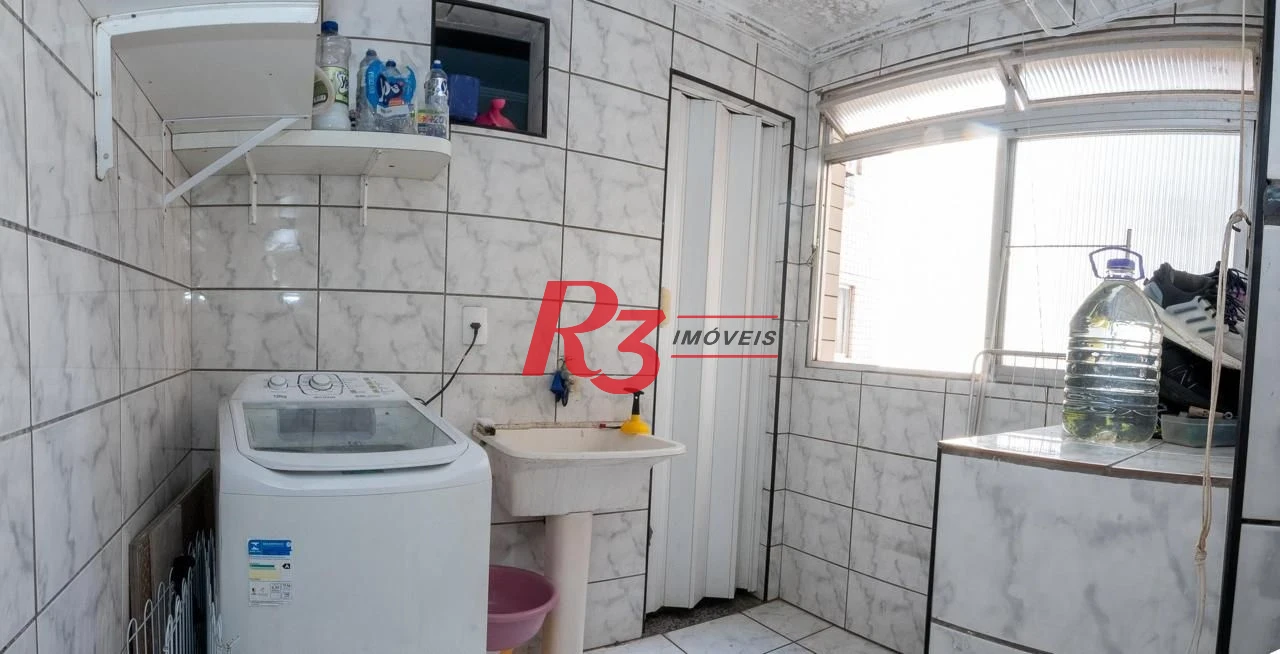 Apartamento com 2 dormitórios à venda, 94 m² por R$ 550.000,00 - Embaré - Santos/SP