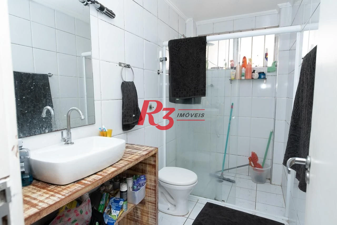 Apartamento com 2 dormitórios à venda, 94 m² por R$ 550.000,00 - Embaré - Santos/SP