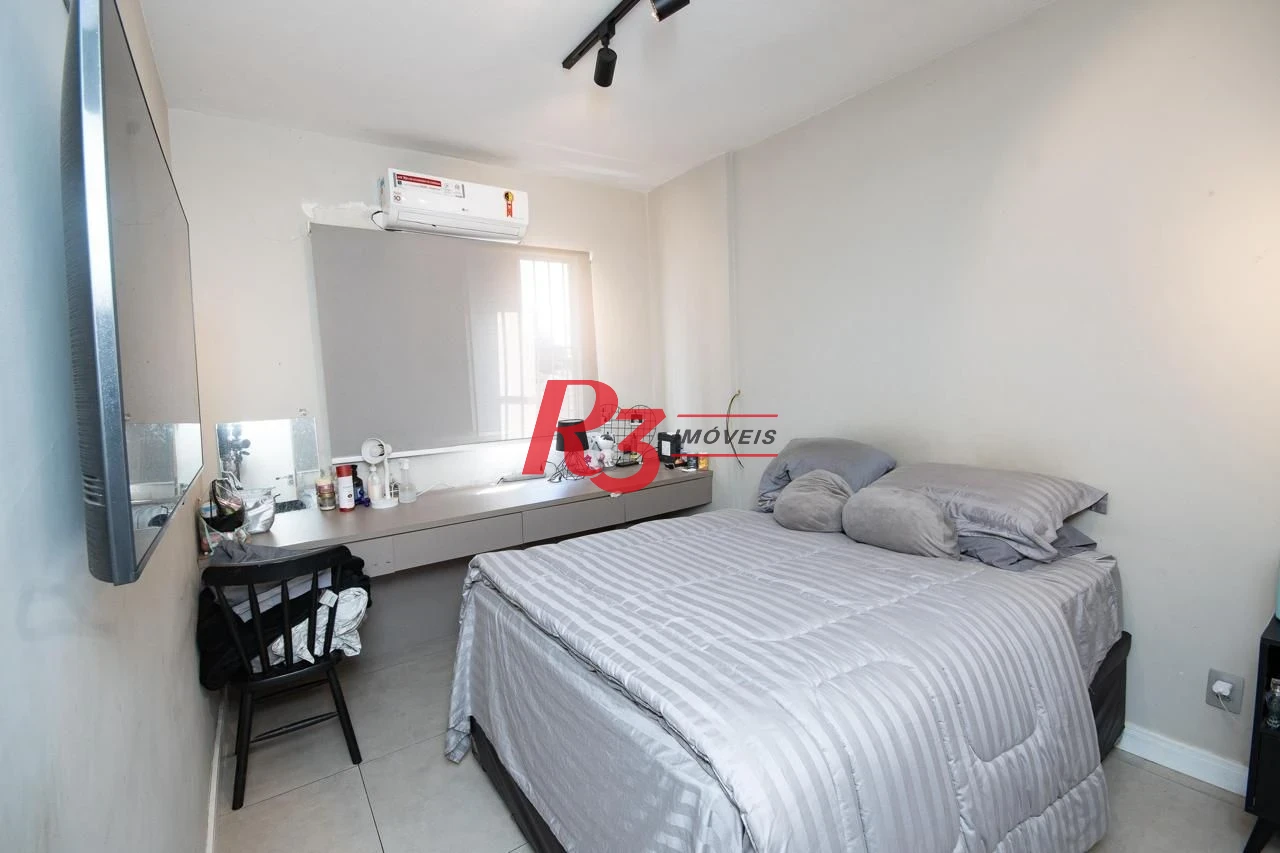 Apartamento com 2 dormitórios à venda, 94 m² por R$ 550.000,00 - Embaré - Santos/SP