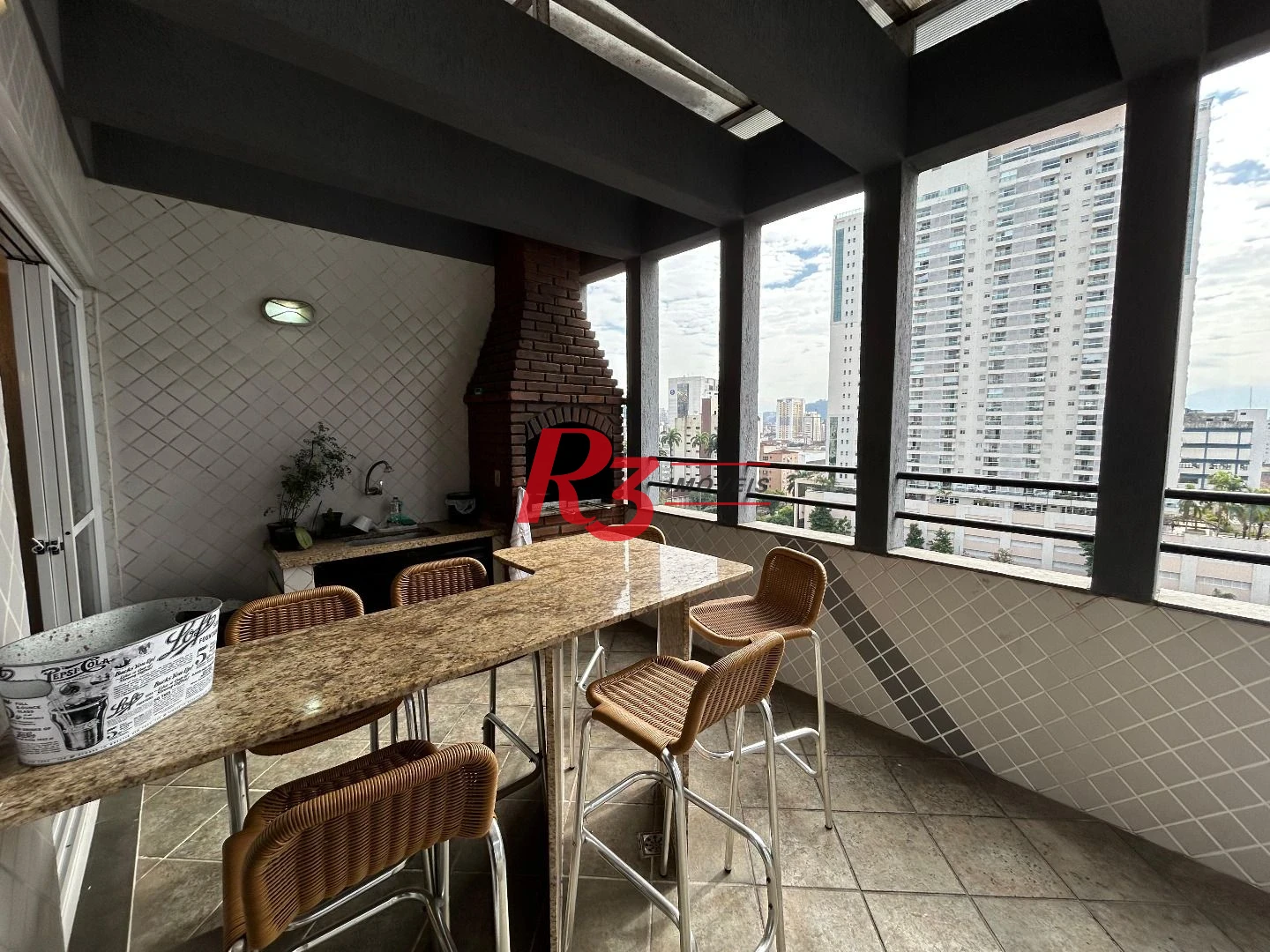 Cobertura à venda, 258 m² por R$ 2.980.000,00 - Boqueirão - Santos/SP