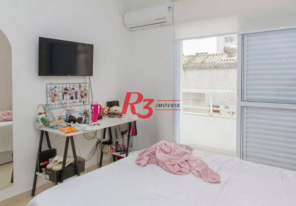 Apartamento à venda, 72 m² por R$ 750.000,00 - José Menino - Santos/SP