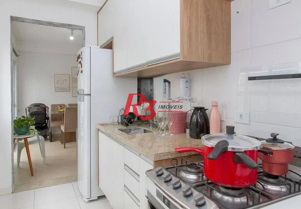 Apartamento à venda, 72 m² por R$ 750.000,00 - José Menino - Santos/SP