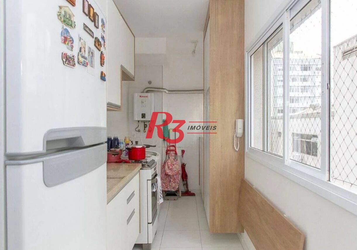 Apartamento à venda, 72 m² por R$ 750.000,00 - José Menino - Santos/SP