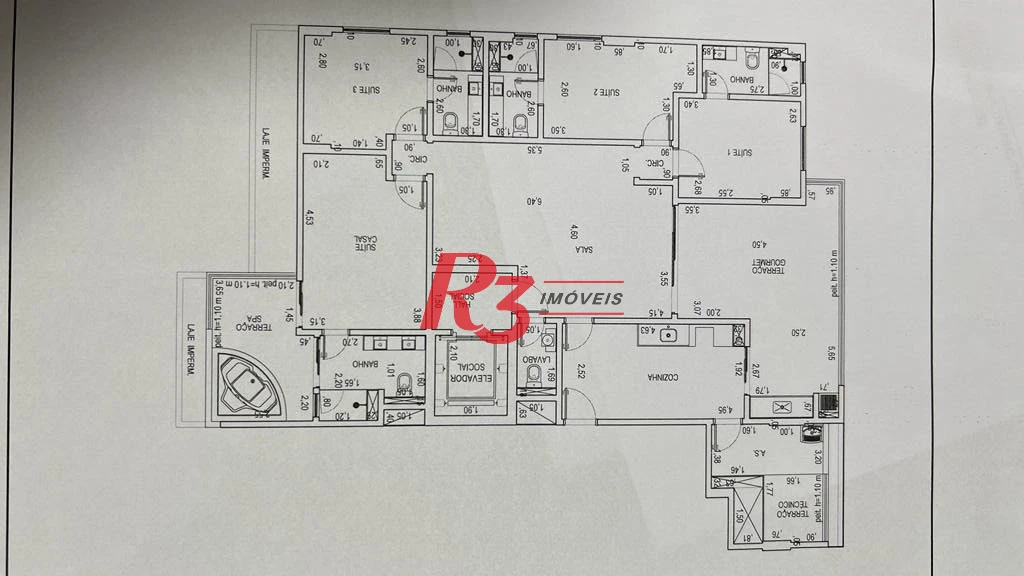 Apartamento com 4 dormitórios à venda, 154 m² por R$ 4.390.000,00 - Ponta da Praia - Santos/SP