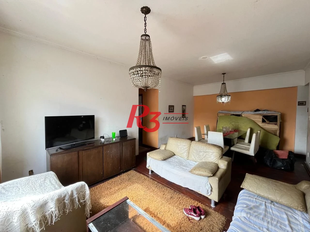 Apartamento com 2 dormitórios, 90 m² - venda por R$ 480.000,00 ou aluguel por R$ 3.800,02/mês - Marapé - Santos/SP