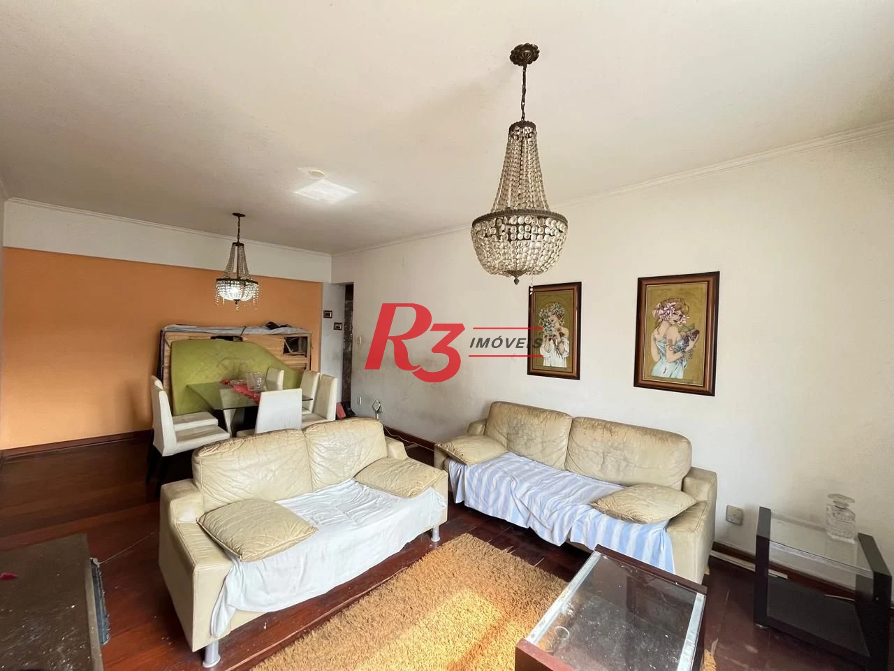 Apartamento com 2 dormitórios, 90 m² - venda por R$ 480.000,00 ou aluguel por R$ 3.800,02/mês - Marapé - Santos/SP