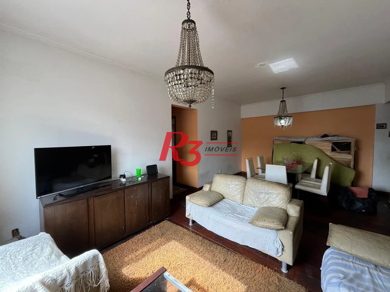 Apartamento com 2 dormitórios, 90 m² - venda por R$ 480.000,00 ou aluguel por R$ 3.800,02/mês - Marapé - Santos/SP