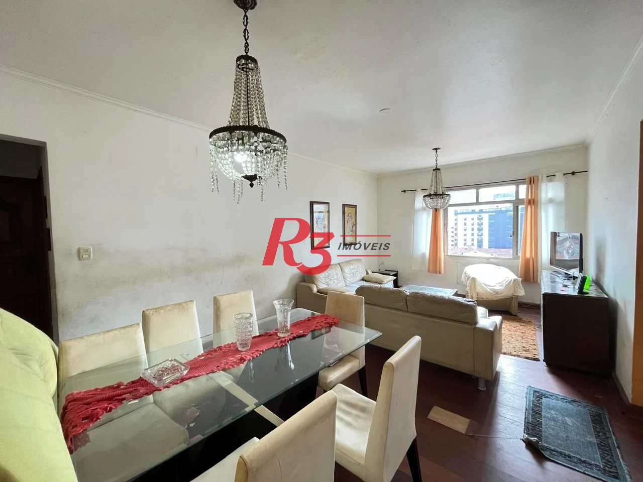 Apartamento com 2 dormitórios, 90 m² - venda por R$ 480.000,00 ou aluguel por R$ 3.800,02/mês - Marapé - Santos/SP