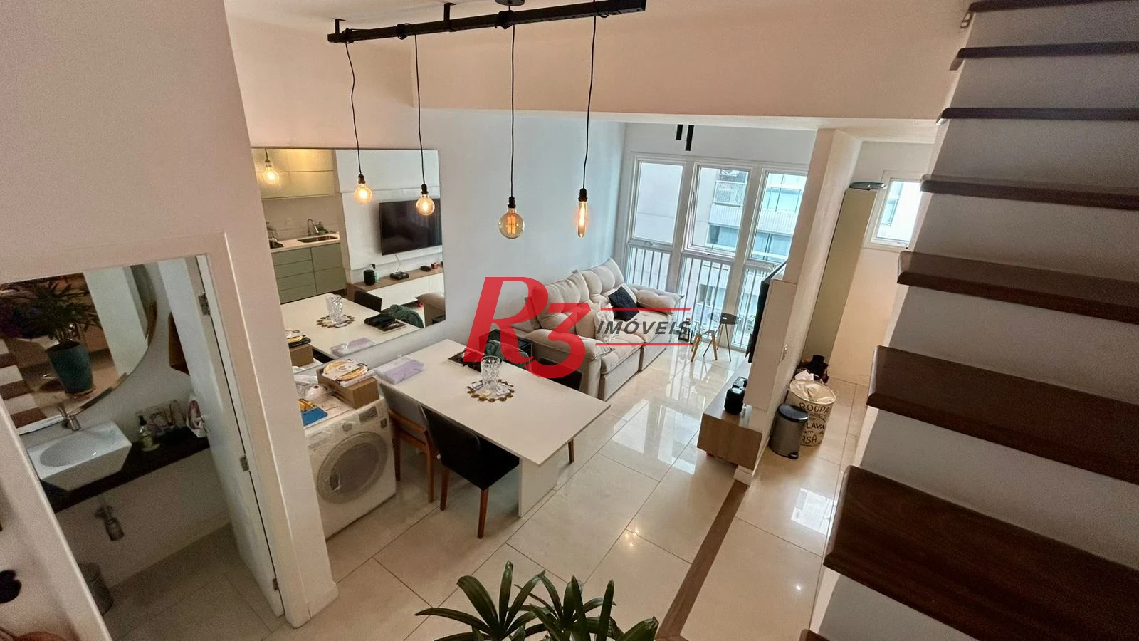 Apartamento no Loft Santos com 2 dormitórios à venda, 83 m² por R$ 800.000 - Gonzaga - Santos/SP