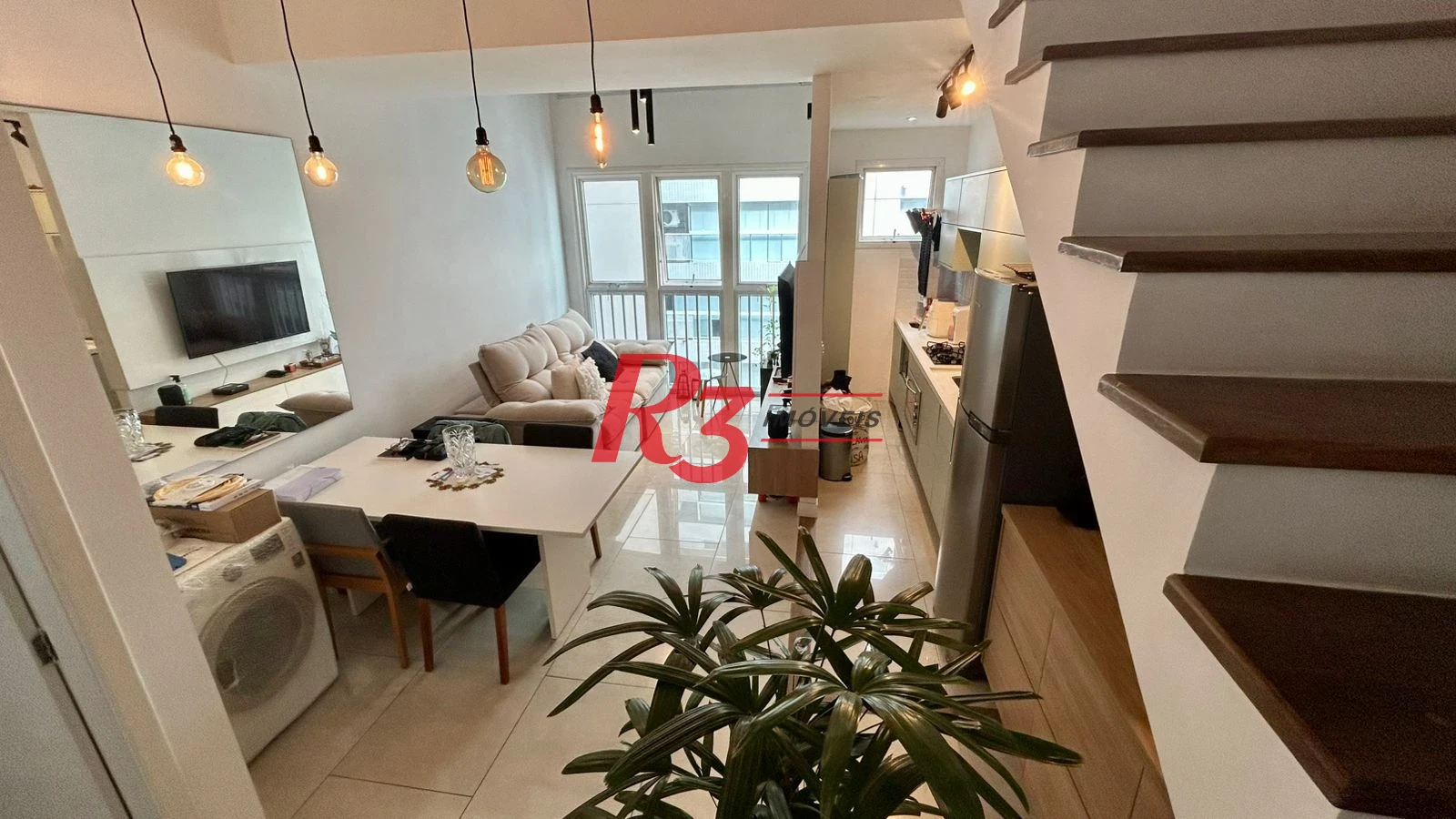 Apartamento no Loft Santos com 2 dormitórios à venda, 83 m² por R$ 800.000 - Gonzaga - Santos/SP