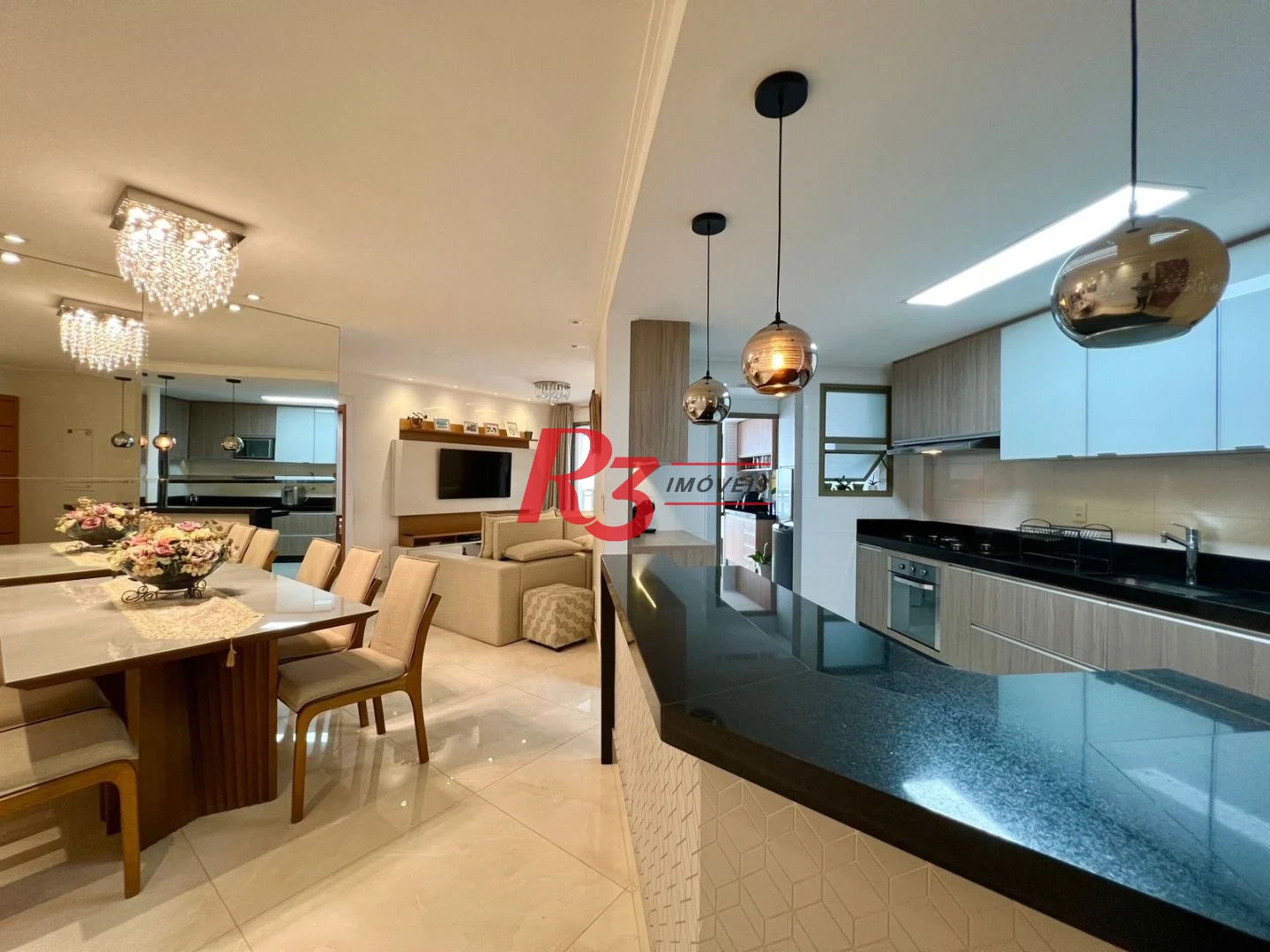 Apartamento com 2 dormitórios à venda, 96 m² por R$ 920.000,00 - Canto do Forte - Praia Grande/SP