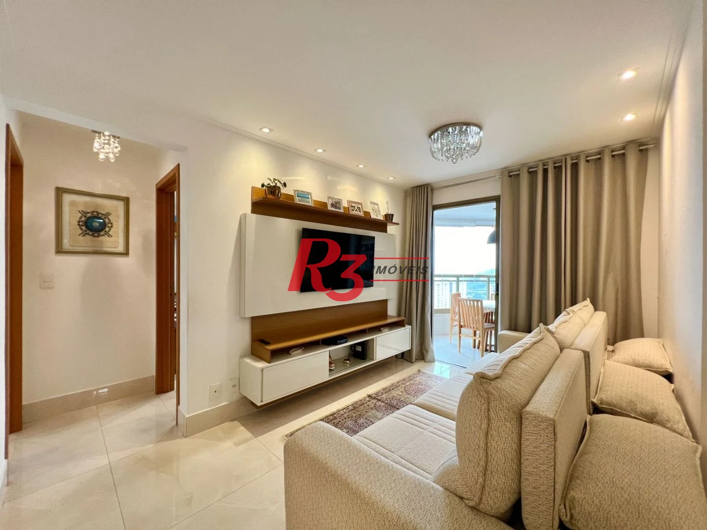 Apartamento com 2 dormitórios à venda, 96 m² por R$ 920.000,00 - Canto do Forte - Praia Grande/SP
