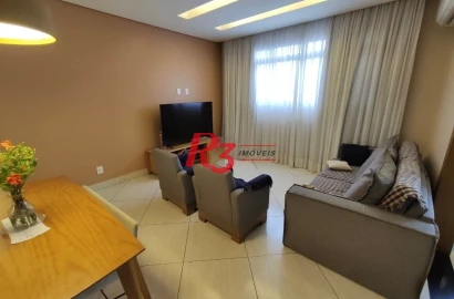 Apartamento à venda, 110 m² por R$ 630.000,00 - Campo Grande - Santos/SP