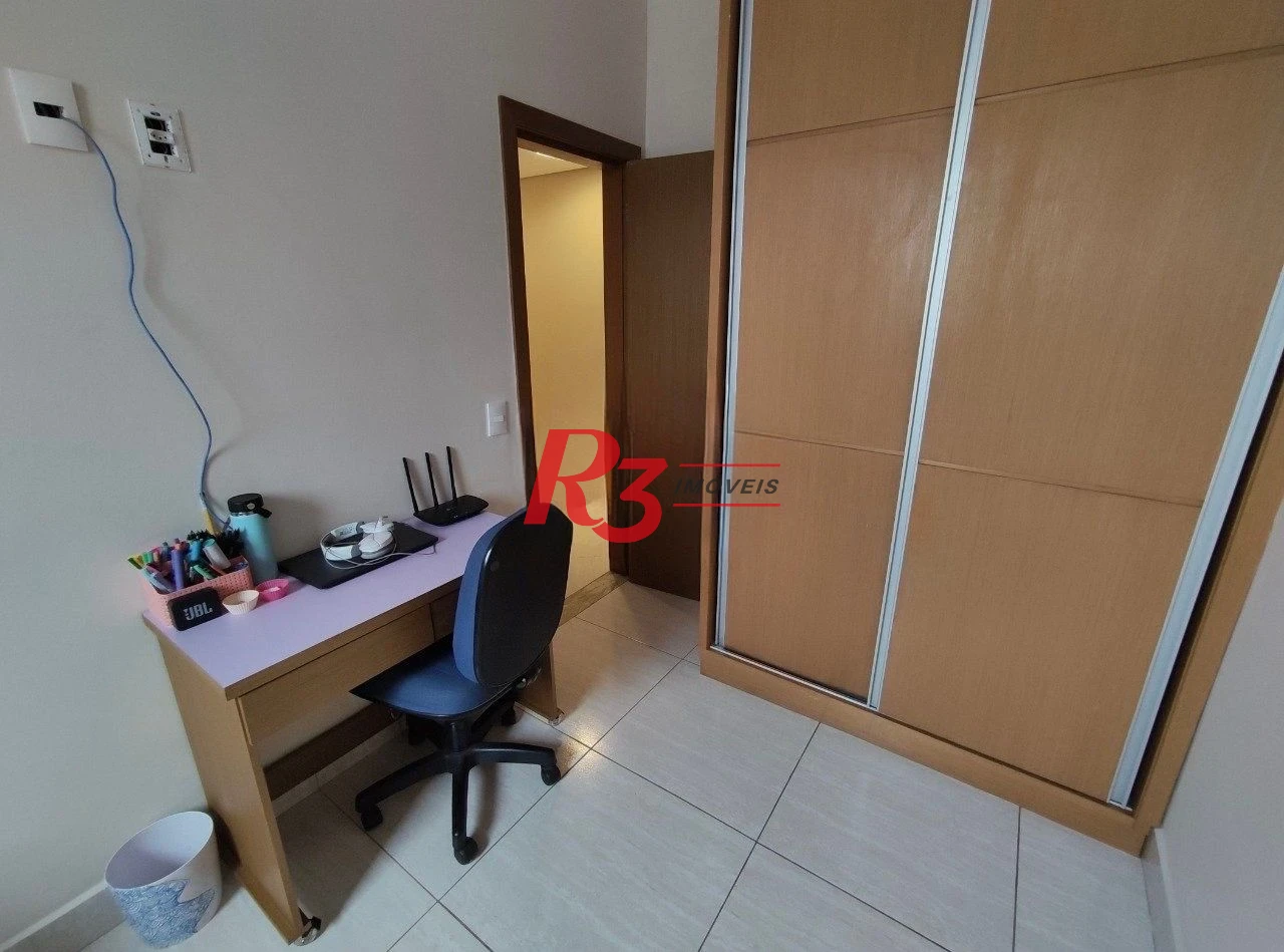 Apartamento à venda, 110 m² por R$ 630.000,00 - Campo Grande - Santos/SP