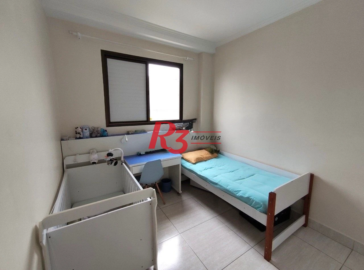 Apartamento à venda, 110 m² por R$ 630.000,00 - Campo Grande - Santos/SP