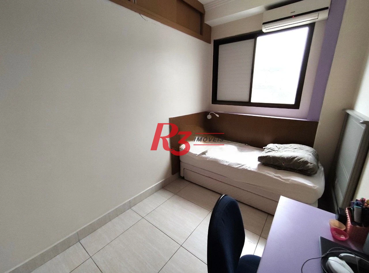 Apartamento à venda, 110 m² por R$ 630.000,00 - Campo Grande - Santos/SP