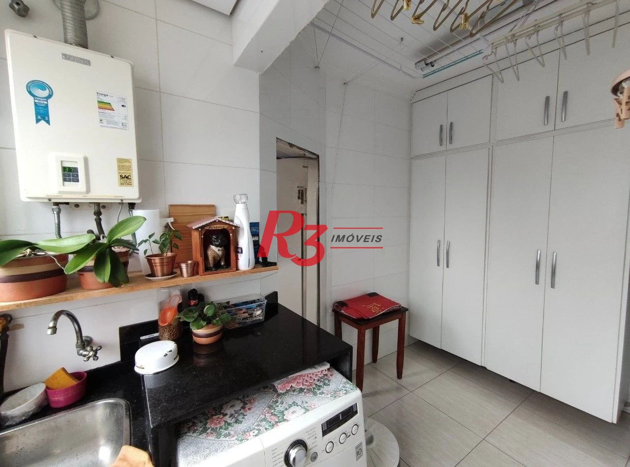 Apartamento à venda, 110 m² por R$ 630.000,00 - Campo Grande - Santos/SP