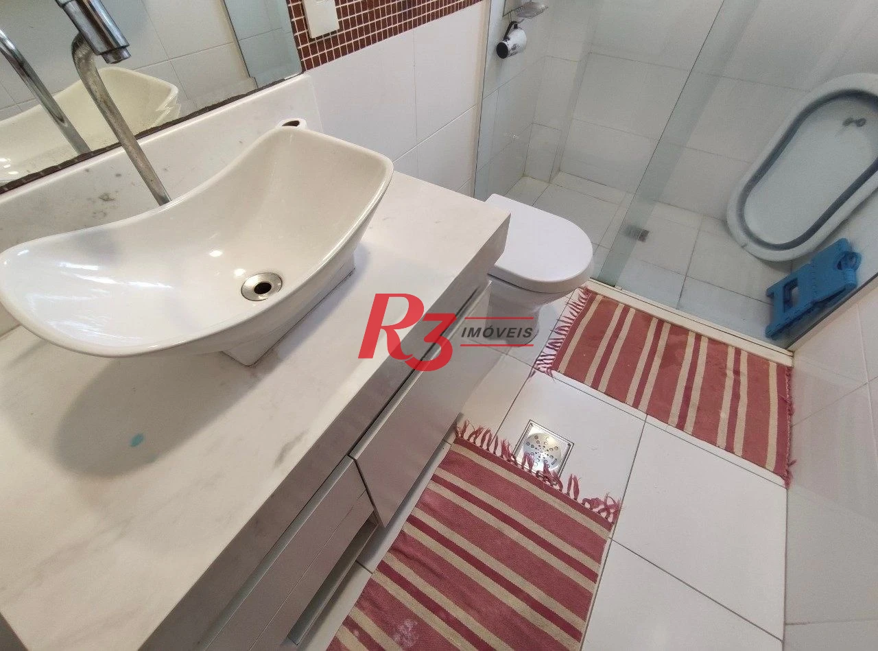 Apartamento à venda, 110 m² por R$ 630.000,00 - Campo Grande - Santos/SP