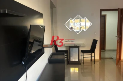 Apartamento com 1 dormitório à venda, 45 m² por R$ 400.000,00 - Vila Matias - Santos/SP