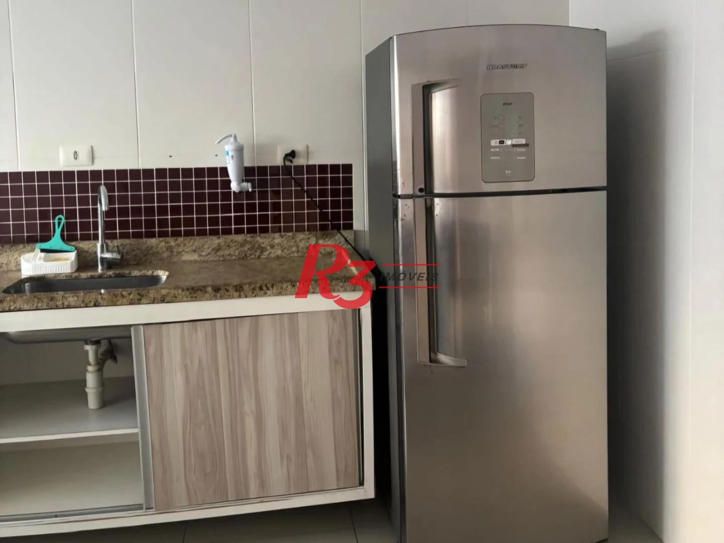 Apartamento com 1 dormitório à venda, 45 m² por R$ 400.000,00 - Vila Matias - Santos/SP
