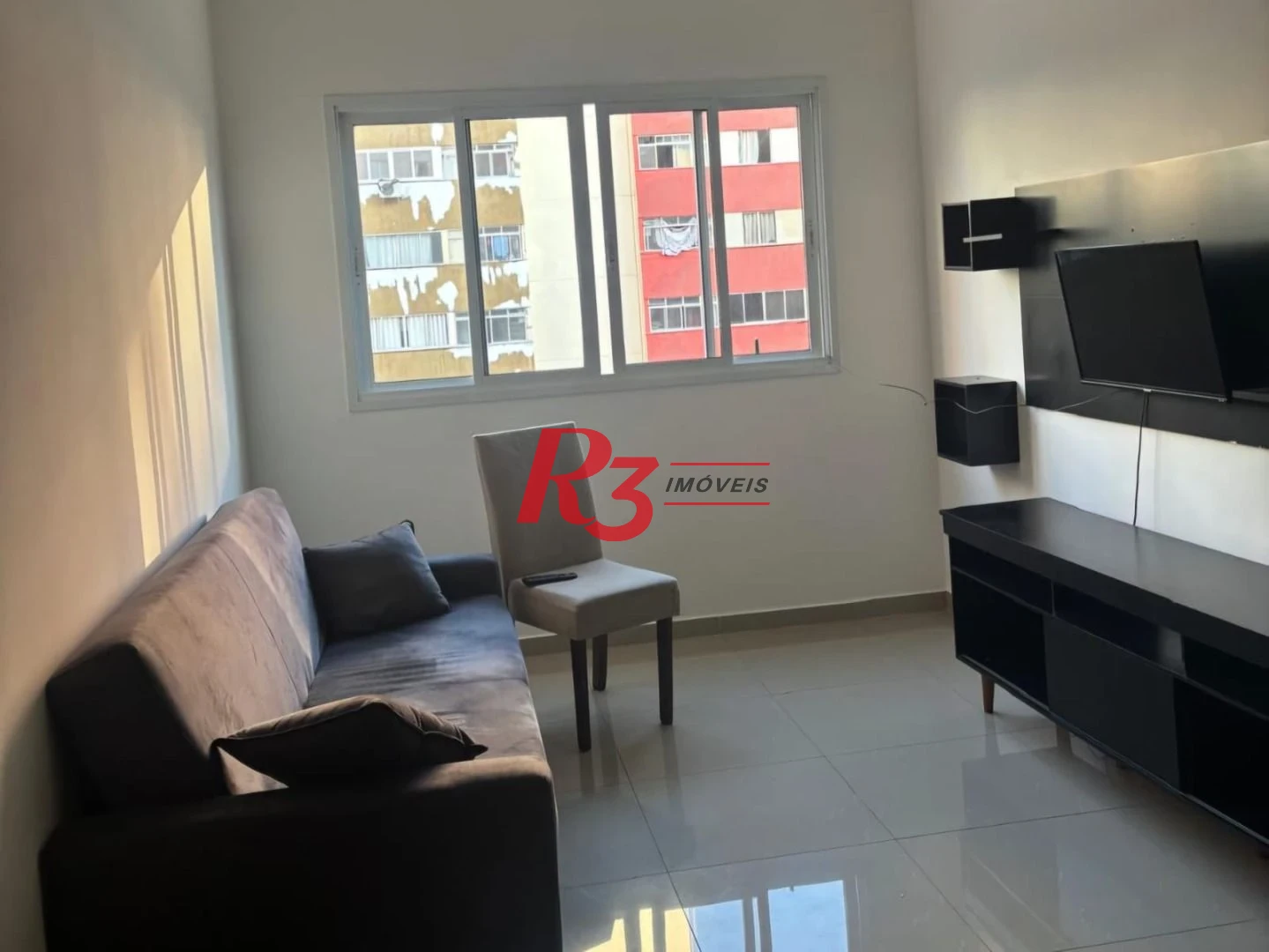 Apartamento com 1 dormitório à venda, 45 m² por R$ 400.000,00 - Vila Matias - Santos/SP
