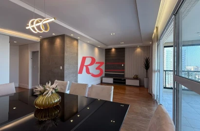 Apartamento, 150 m² - venda por R$ 1.980.000,00 ou aluguel por R$ 13.000,00/mês - Embaré - Santos/SP