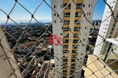 Apartamento à venda, 77 m² por R$ 685.000,00 - Ponta da Praia - Santos/SP
