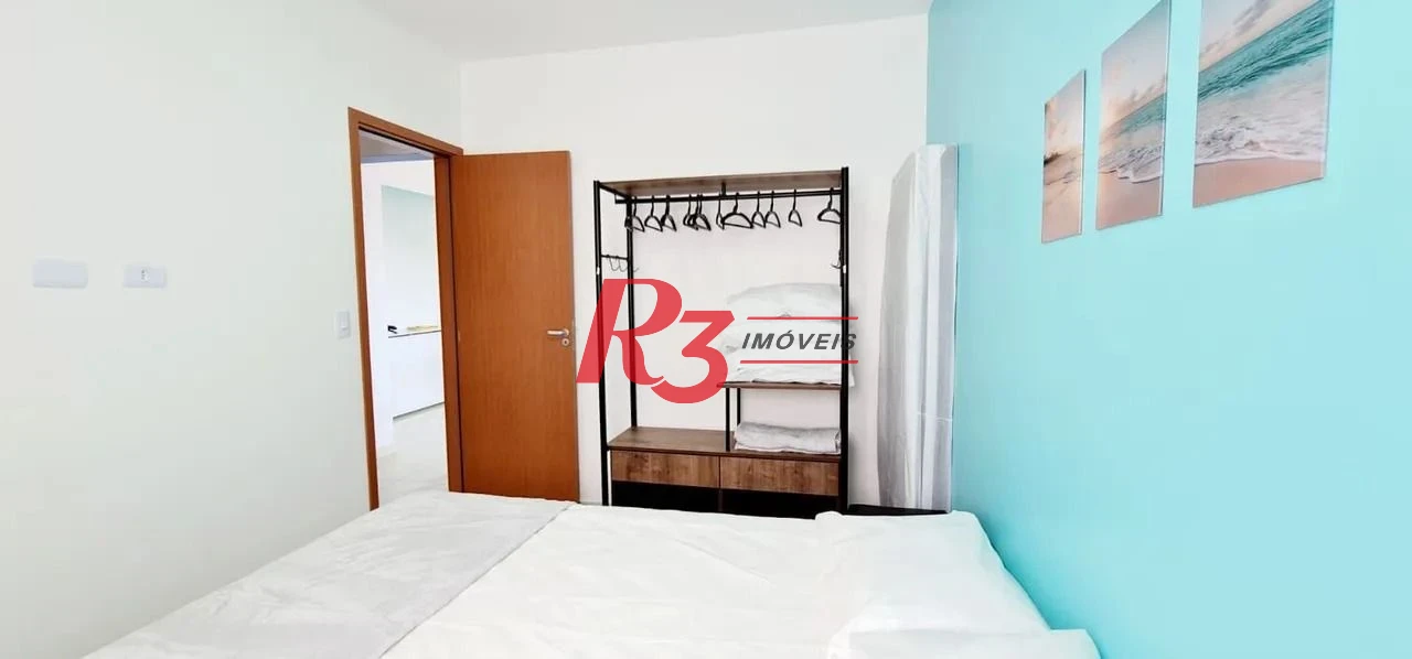 Apartamento com 1 dormitório à venda, 43 m² por R$ 500.000,00 - Balneário Pires - Praia Grande/SP