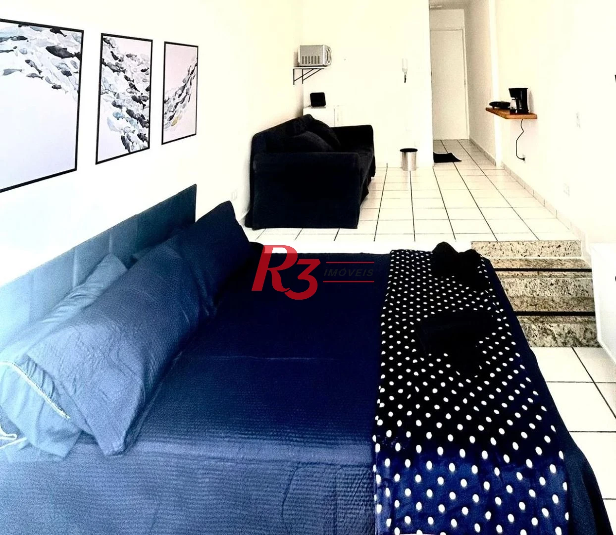 Apartamento à venda, 30 m² por R$ 300.000,00 - Boqueirão - Santos/SP