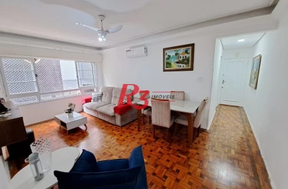 Apartamento à venda, 119 m² por R$ 739.000,00 - Gonzaga - Santos/SP