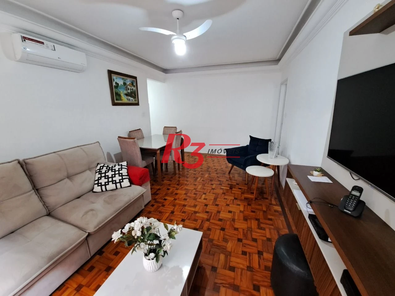 Apartamento à venda, 119 m² por R$ 739.000,00 - Gonzaga - Santos/SP