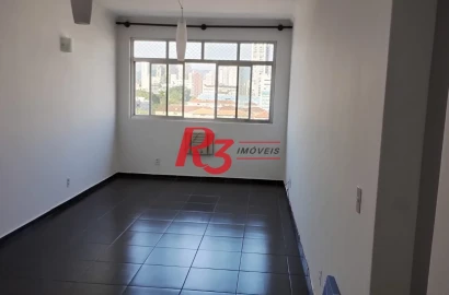 Apartamento com 2 dormitórios à venda, 108 m² por R$ 590.000,00 - Boqueirão - Santos/SP