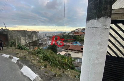 Terreno à venda, 287 m² por R$ 375.000,00 - Morro de São Bento - Santos/SP