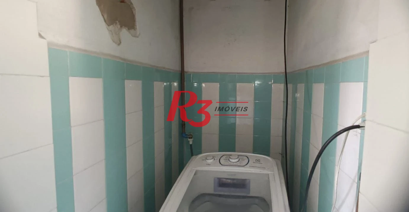 Apartamento com 3 dormitórios à venda, 90 m² por R$ 380.000,00 - Embaré - Santos/SP
