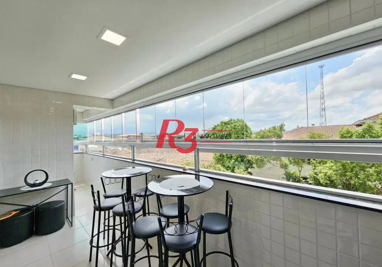 Apartamento com 2 dormitórios à venda, 72 m² por R$ 702.000,00 - Macuco - Santos/SP