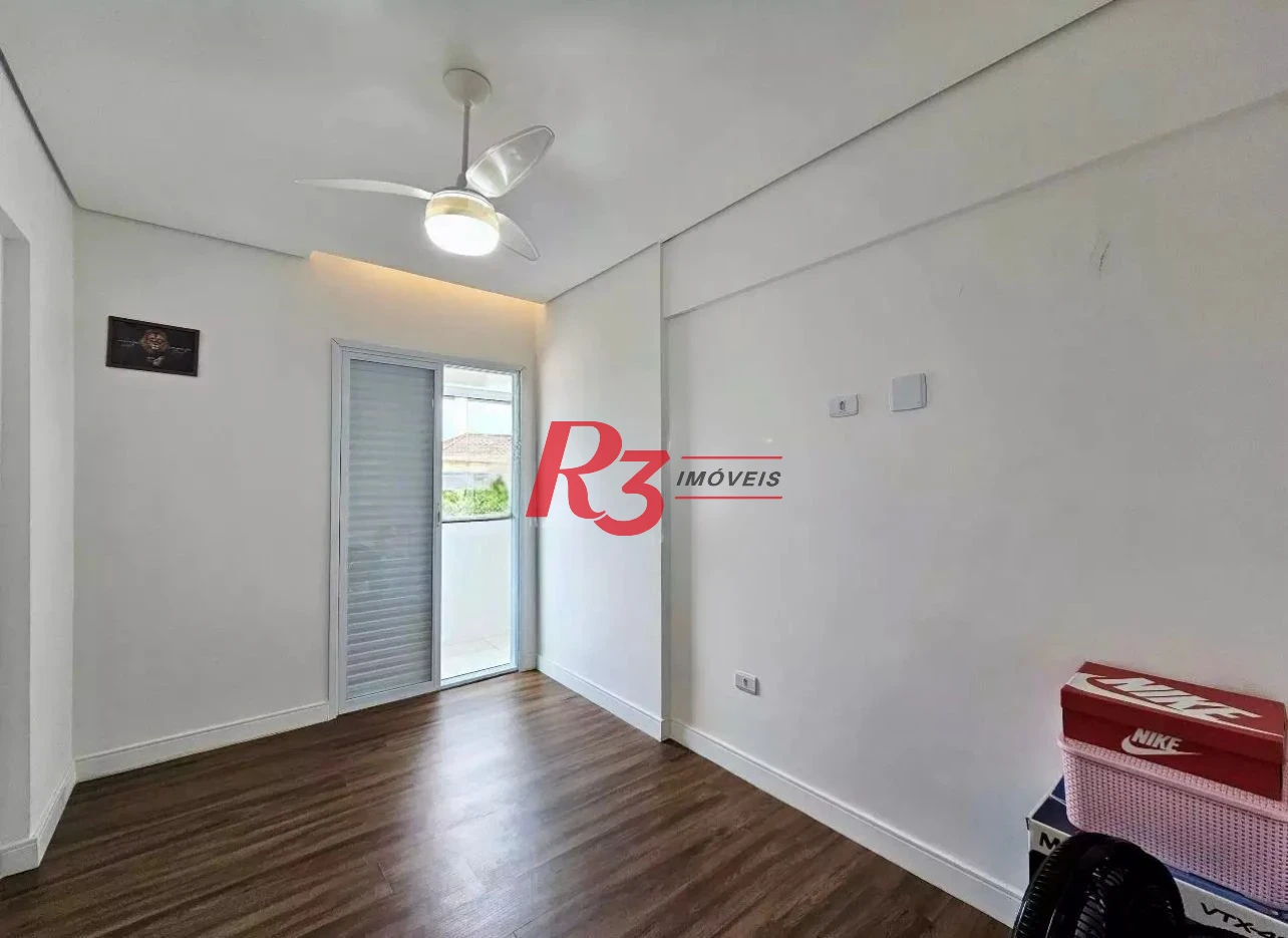 Apartamento com 2 dormitórios à venda, 72 m² por R$ 702.000,00 - Macuco - Santos/SP