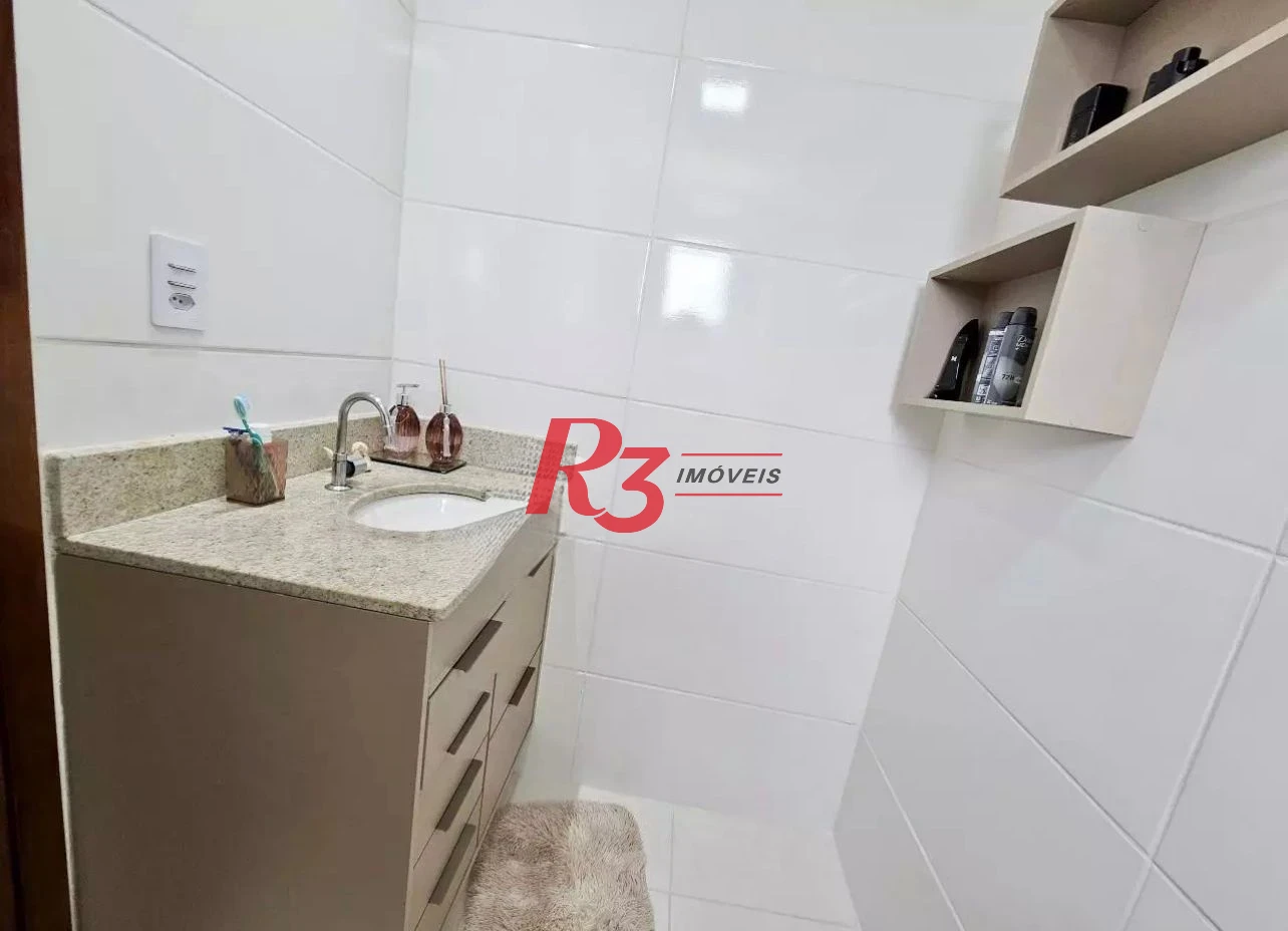 Apartamento com 2 dormitórios à venda, 72 m² por R$ 702.000,00 - Macuco - Santos/SP