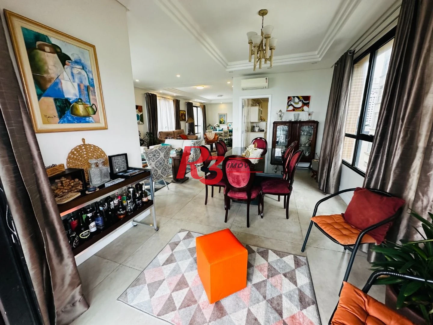 Apartamento à venda, 297 m² por R$ 5.606.000,00 - Aparecida - Santos/SP