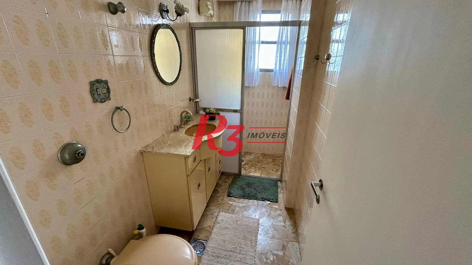 Apartamento com 1 dormitório para alugar, 64 m² por R$ 3.650,00/mês - Aparecida - Santos/SP