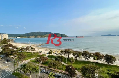 Apartamento com 1 dormitório para alugar, 64 m² por R$ 3.650,00/mês - Aparecida - Santos/SP